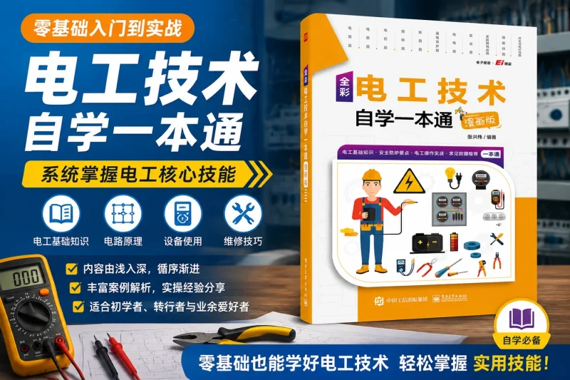 《电工技术自学一本通》:零基础入门到实战,系统掌握电工核心技能-以北资源站